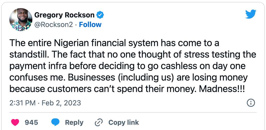 Bitcoin price surges during a war on cash in Nigeria